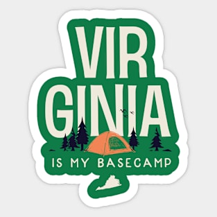 Virginia is my Base Camp Sticker